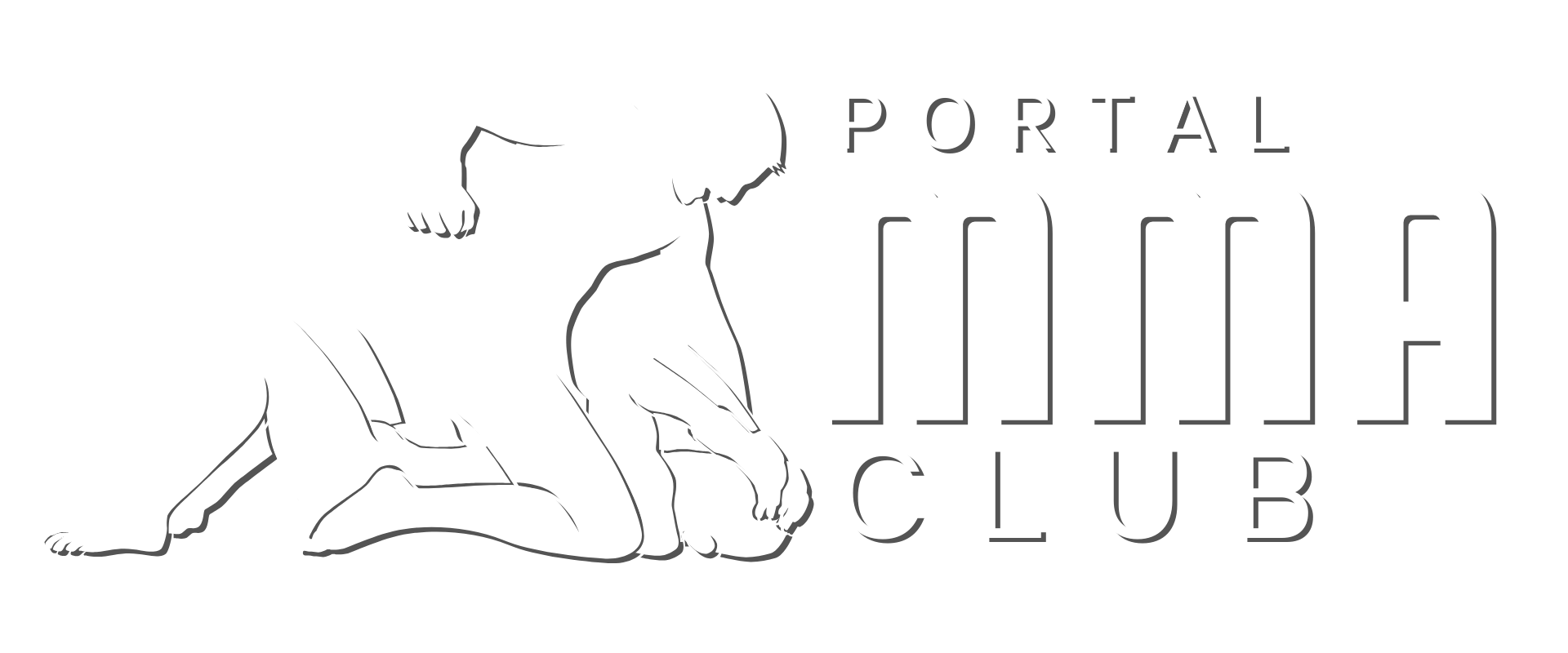 Logo do Portal MMA Club - Branca